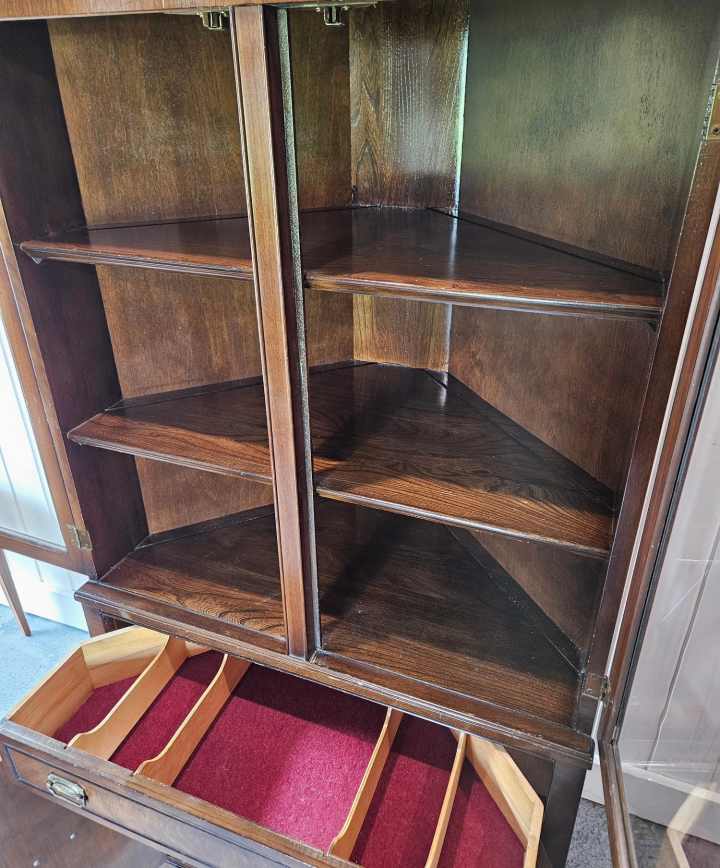 Corner China Cabinet (#1)