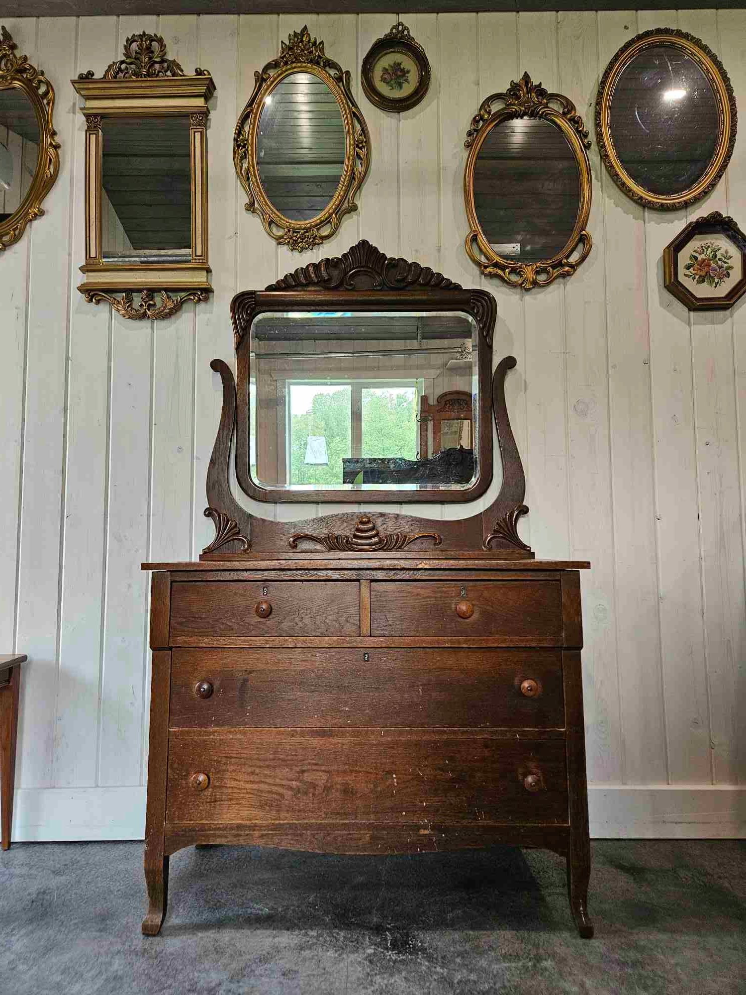 Dresser with Mirror