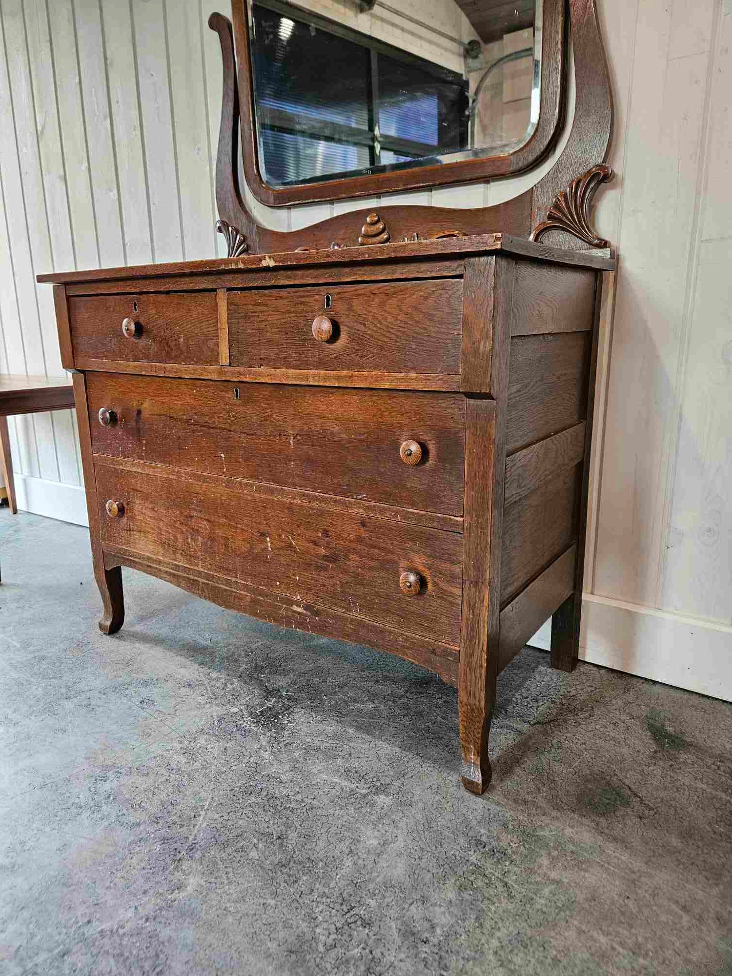 Dresser with Mirror