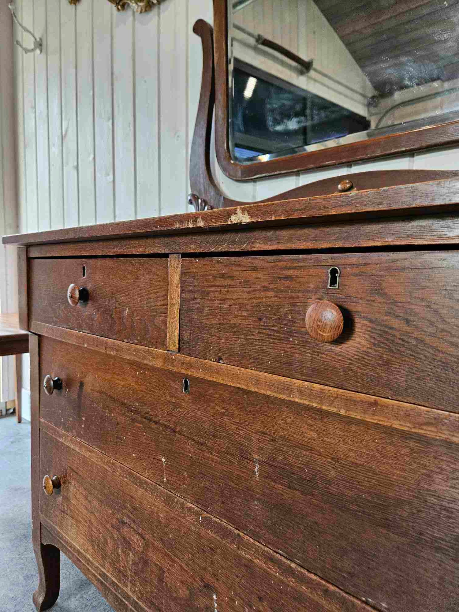 Dresser with Mirror