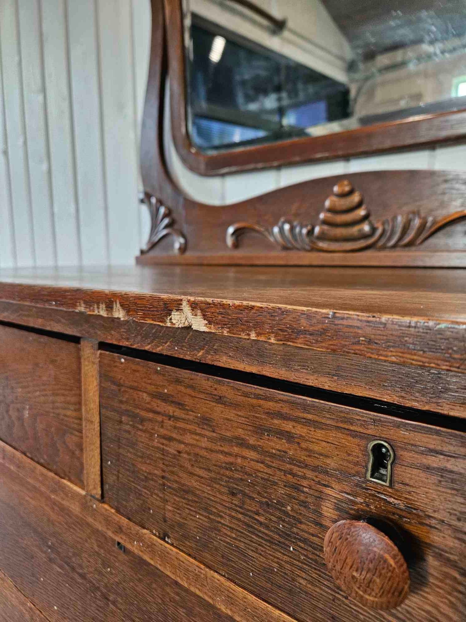 Dresser with Mirror