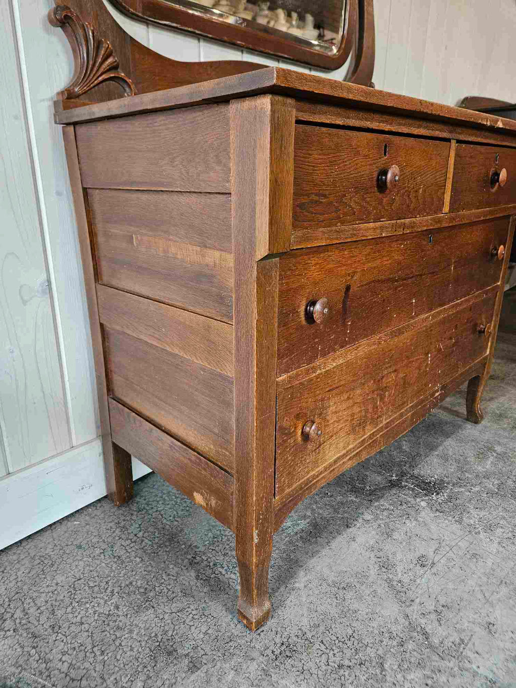 Dresser with Mirror