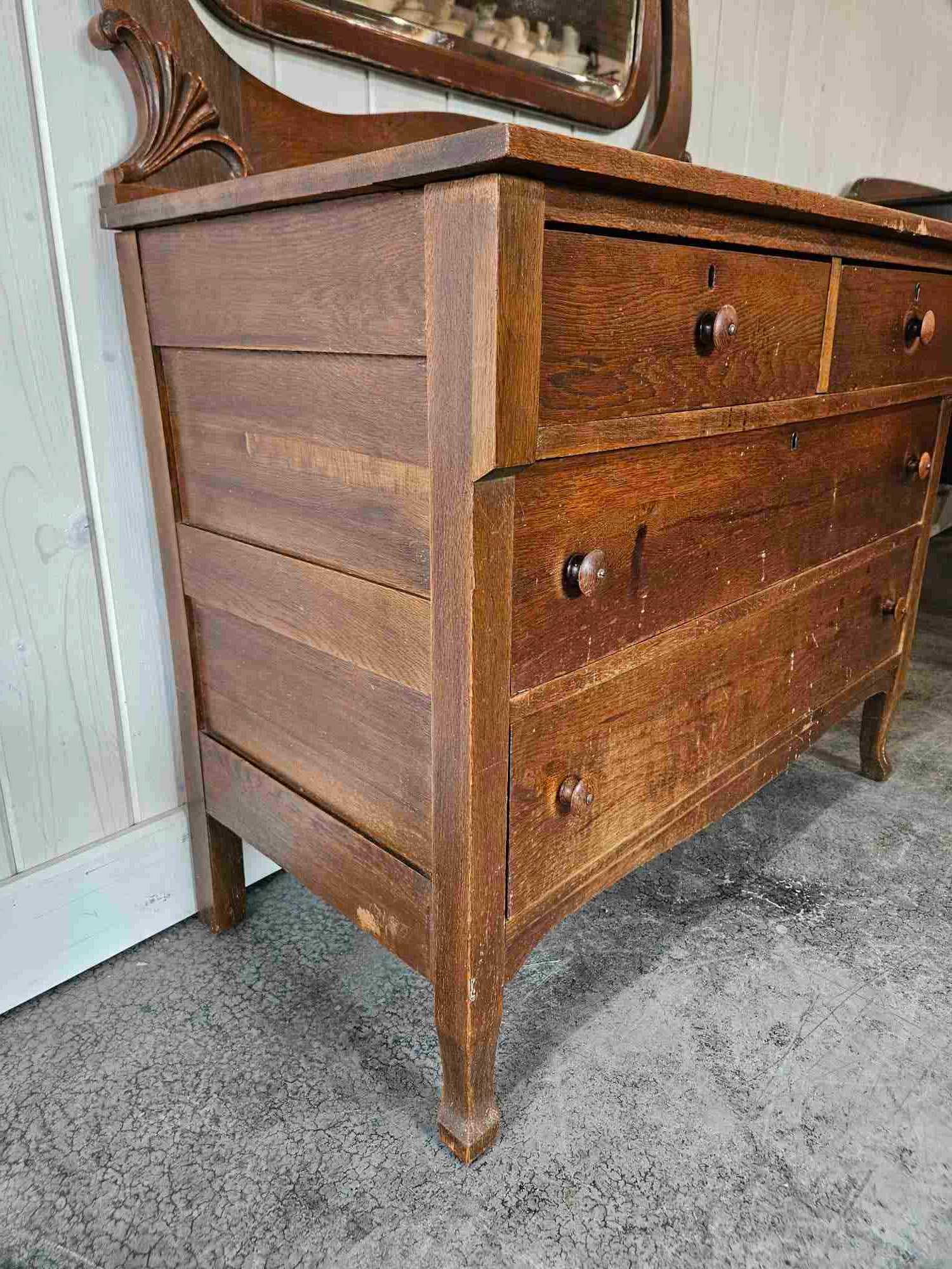 Dresser with Mirror
