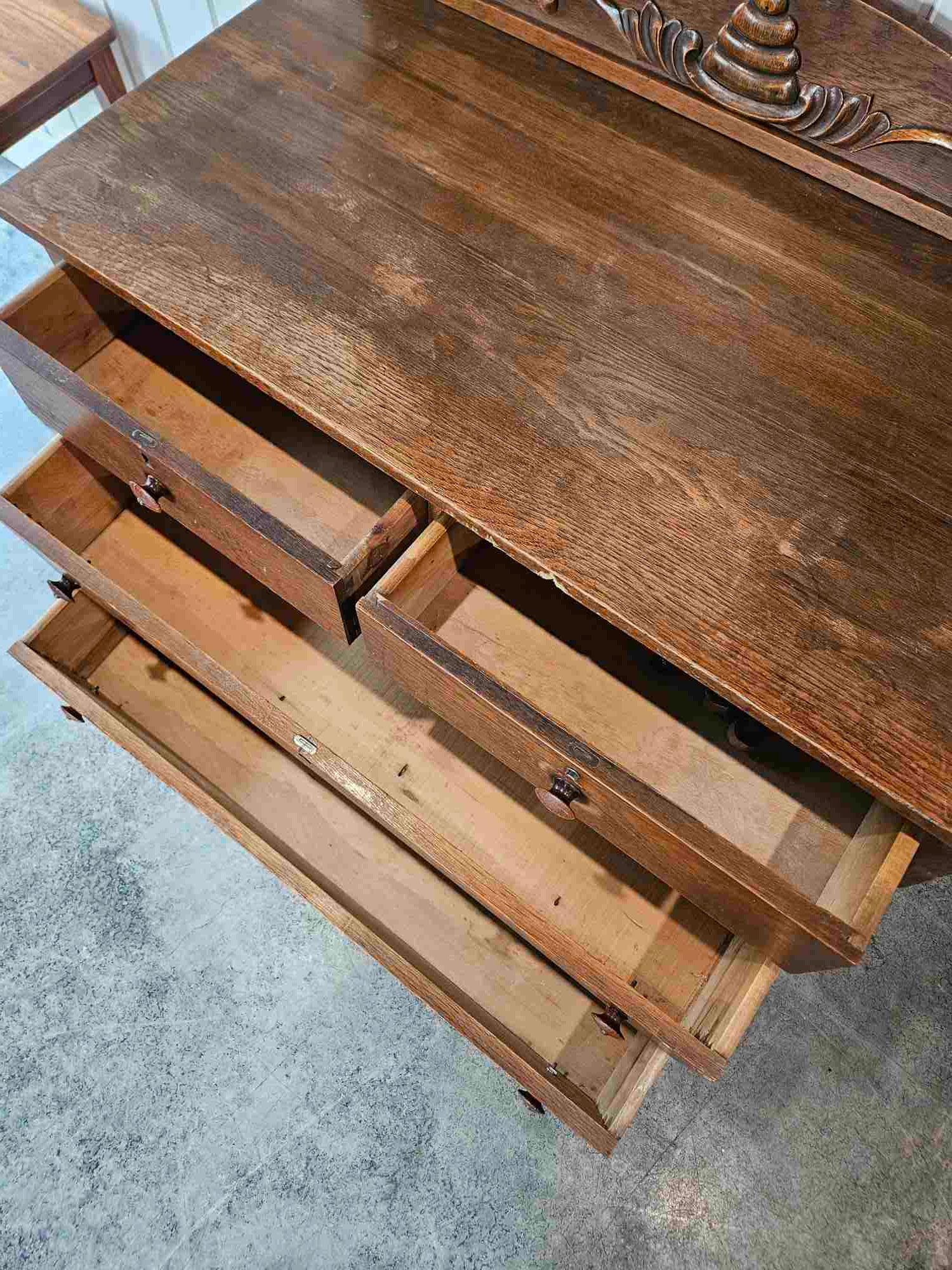 Dresser with Mirror