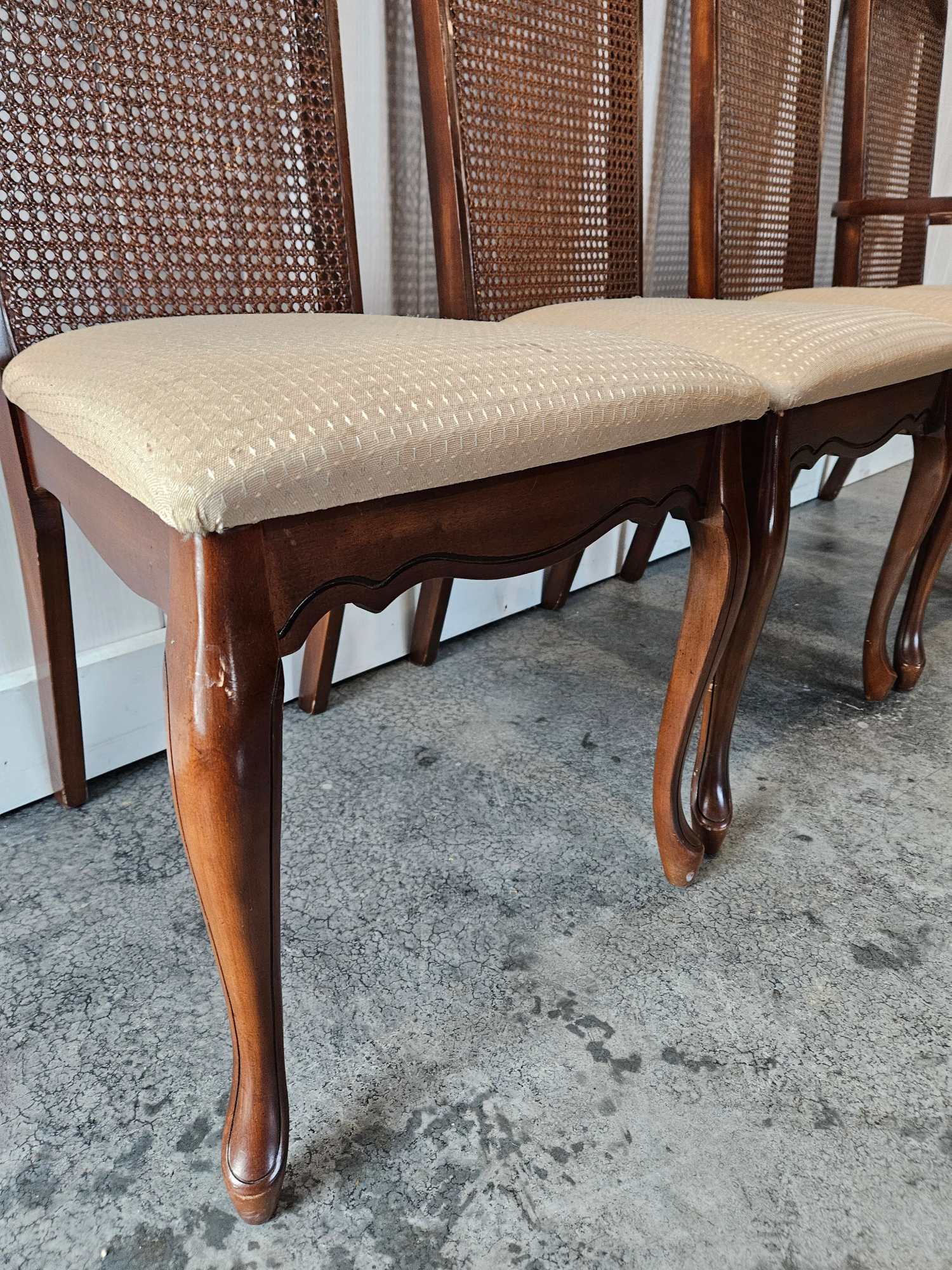 French Provincial Style Table with 4 Chairs