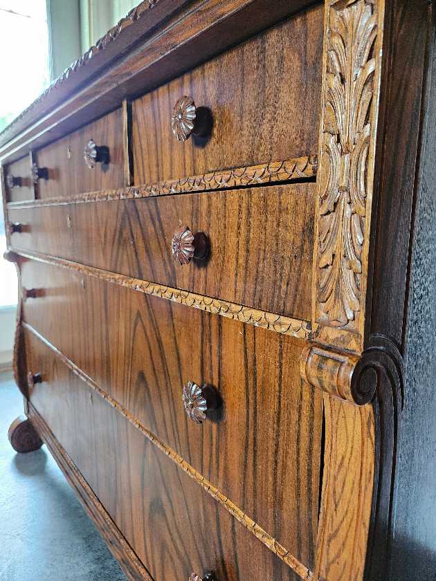 Victorian Dresser with Mirror