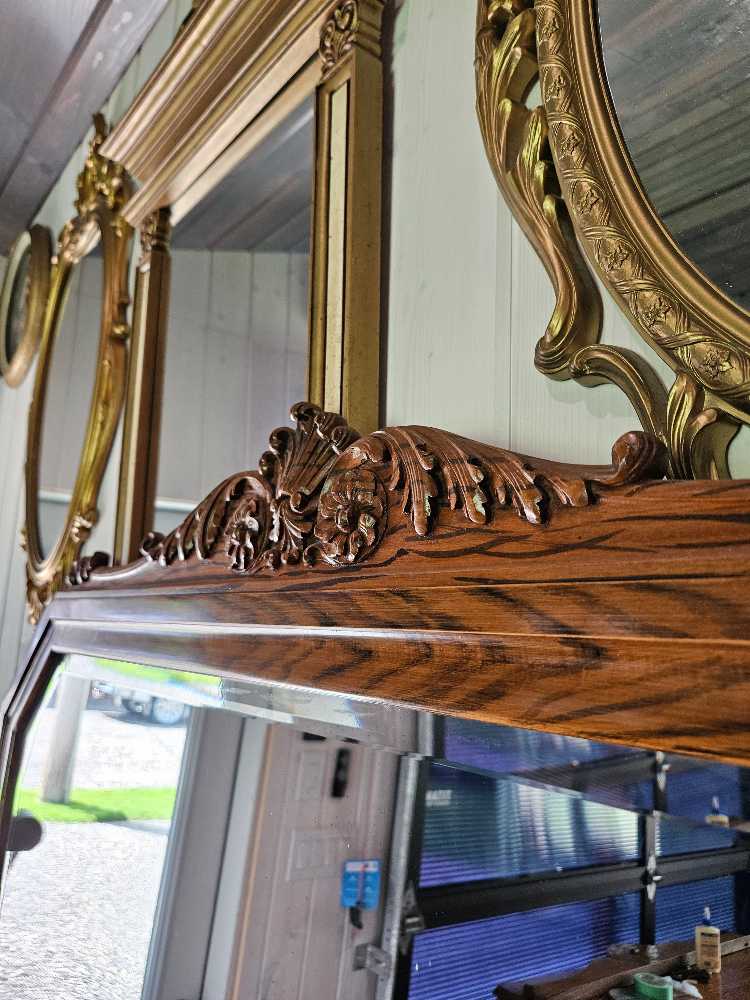 Victorian Dresser with Mirror