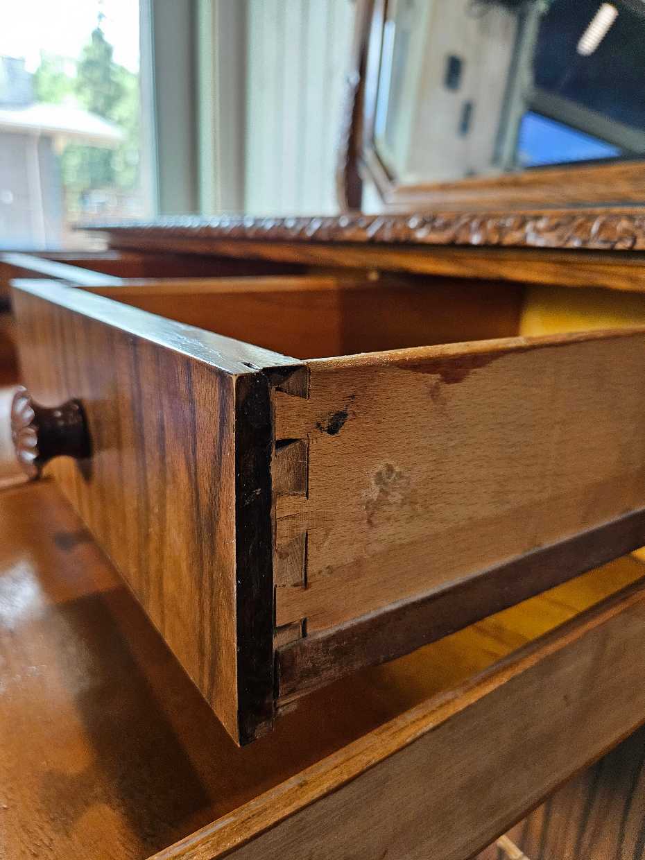 Victorian Dresser with Mirror