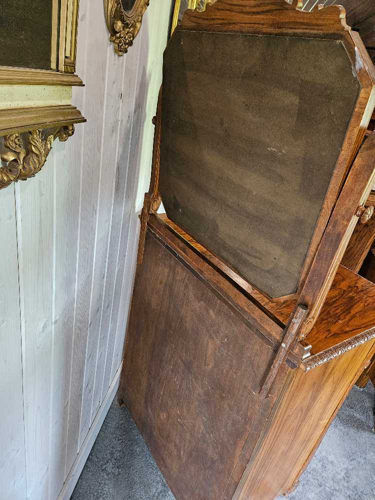 Victorian Tall boy with Mirror