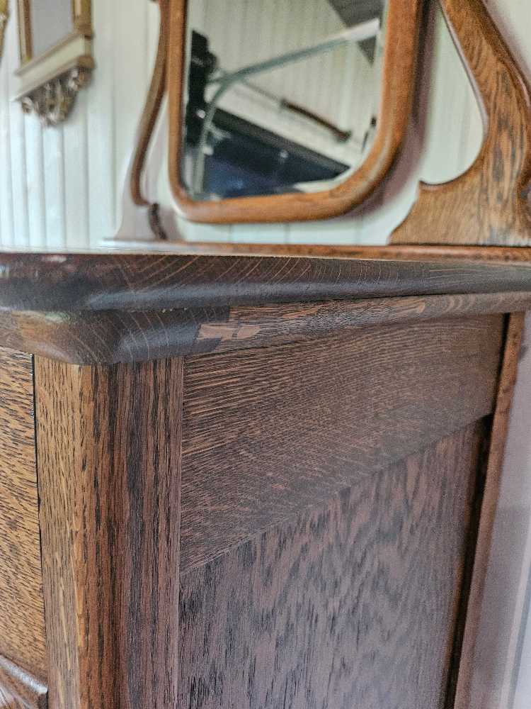 Tall Boy Dresser with Mirror