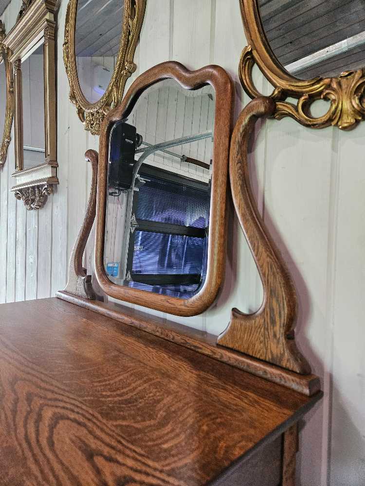 Tall Boy Dresser with Mirror