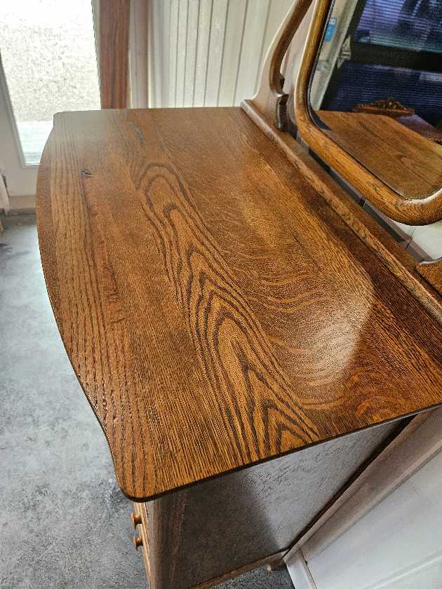 Tall Boy Dresser with Mirror