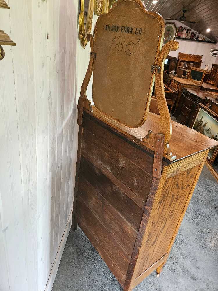 Tall Boy Dresser with Mirror