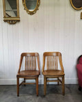 Qty 2 Bankers Chairs