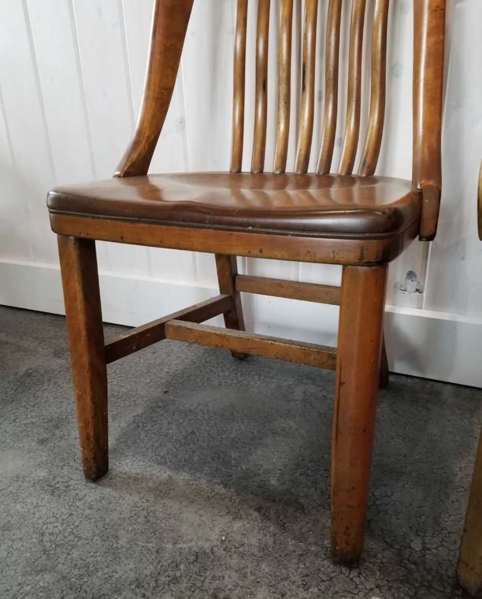 Qty 2 Bankers Chairs