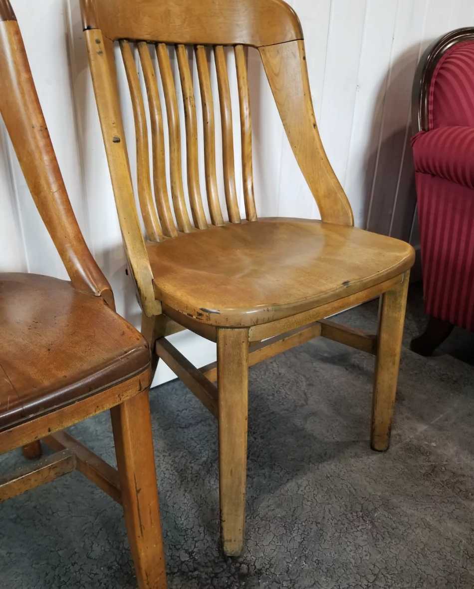 Qty 2 Bankers Chairs