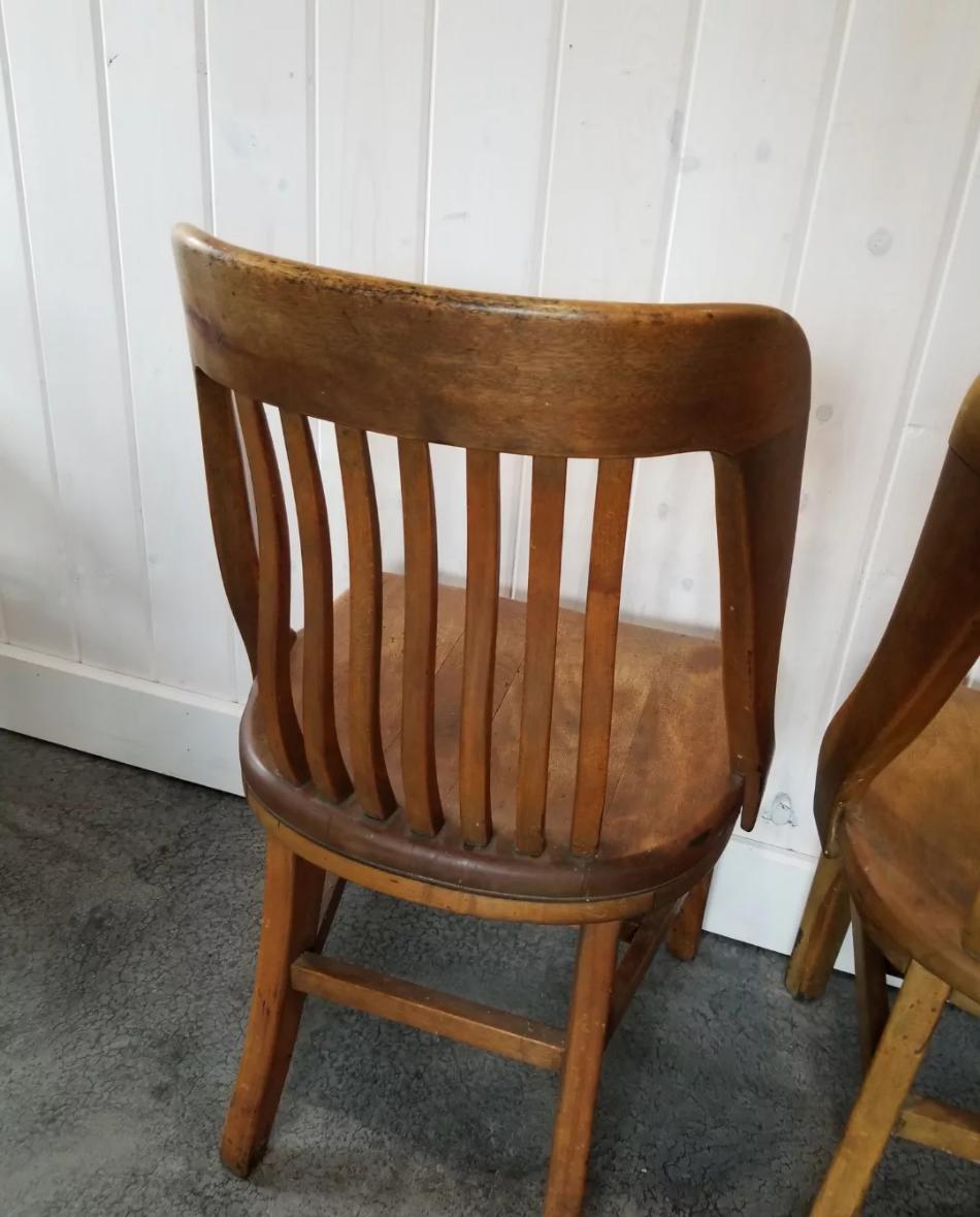 Qty 2 Bankers Chairs