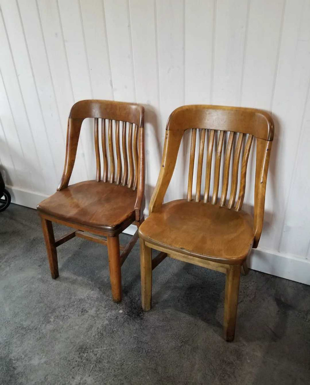Qty 2 Bankers Chairs