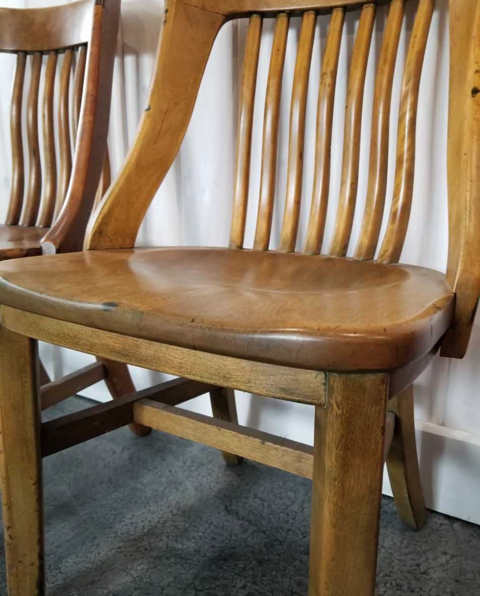 Qty 2 Bankers Chairs