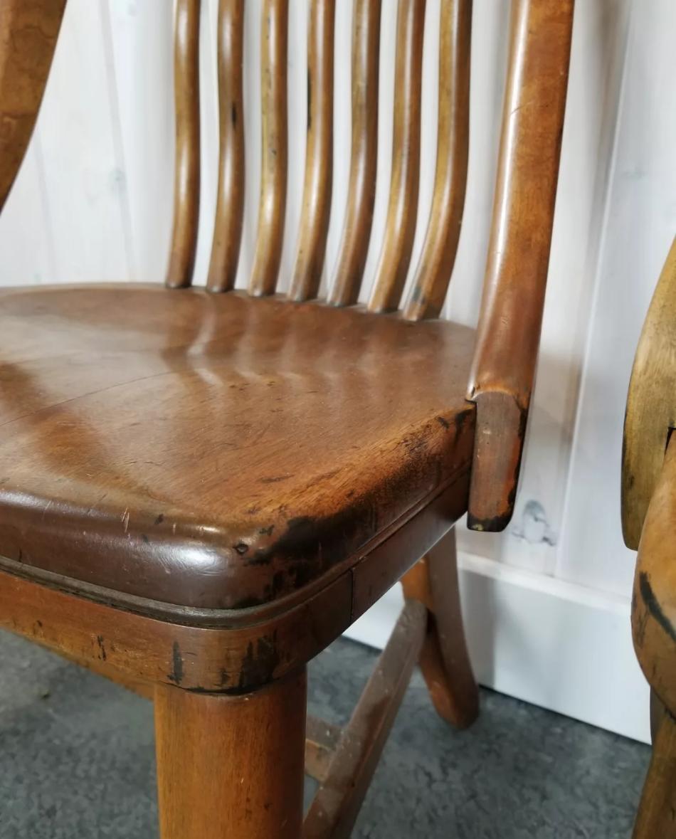 Qty 2 Bankers Chairs