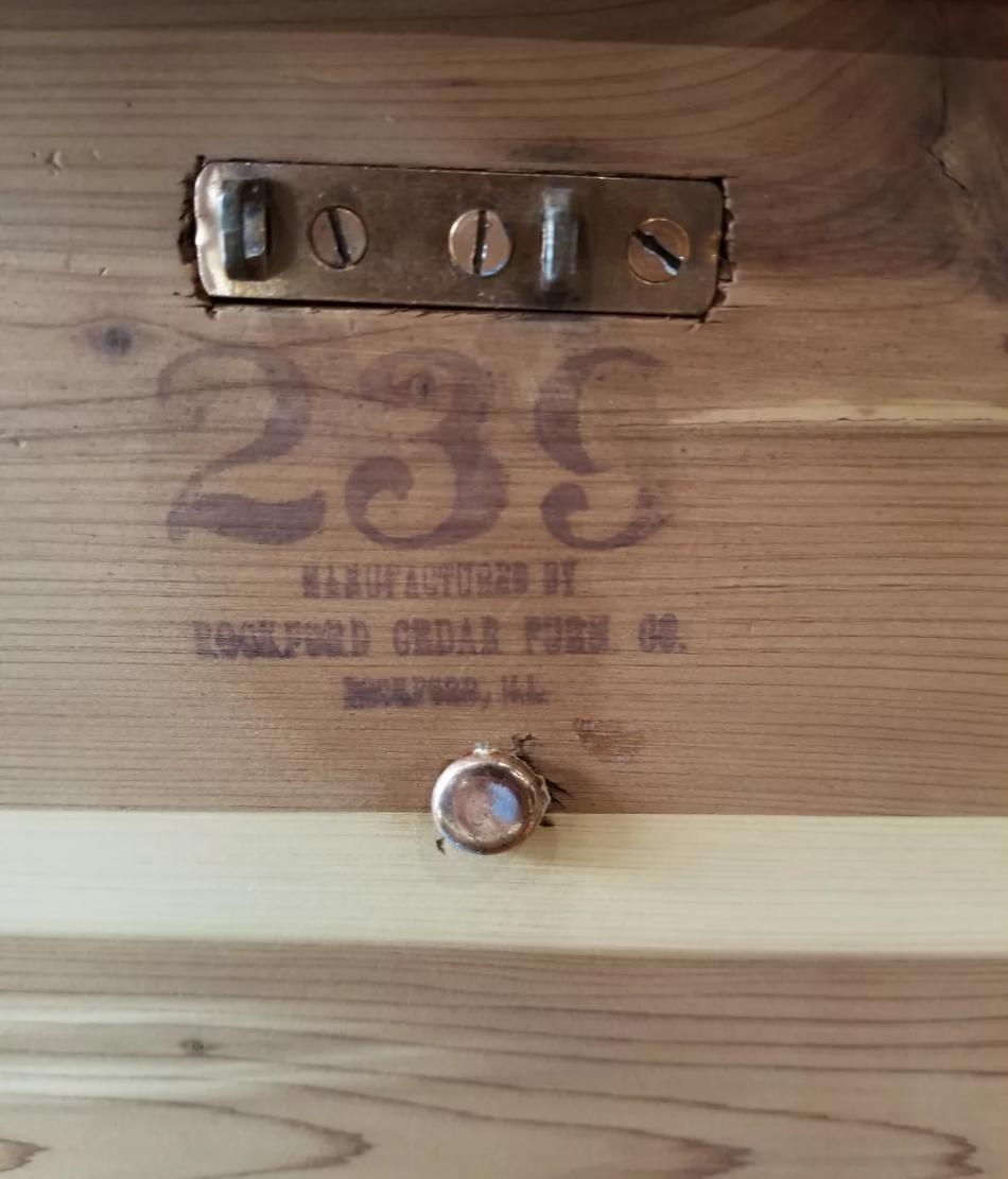 Cedar Lined Hope Chest