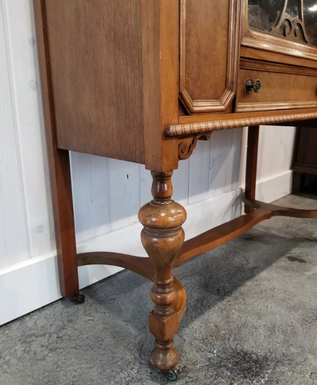 Antique Knechtel China Cabinet