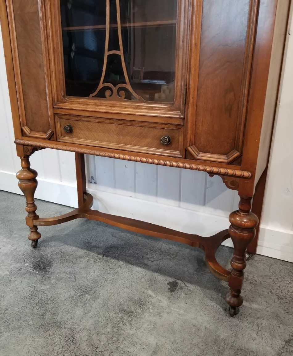 Antique Knechtel China Cabinet