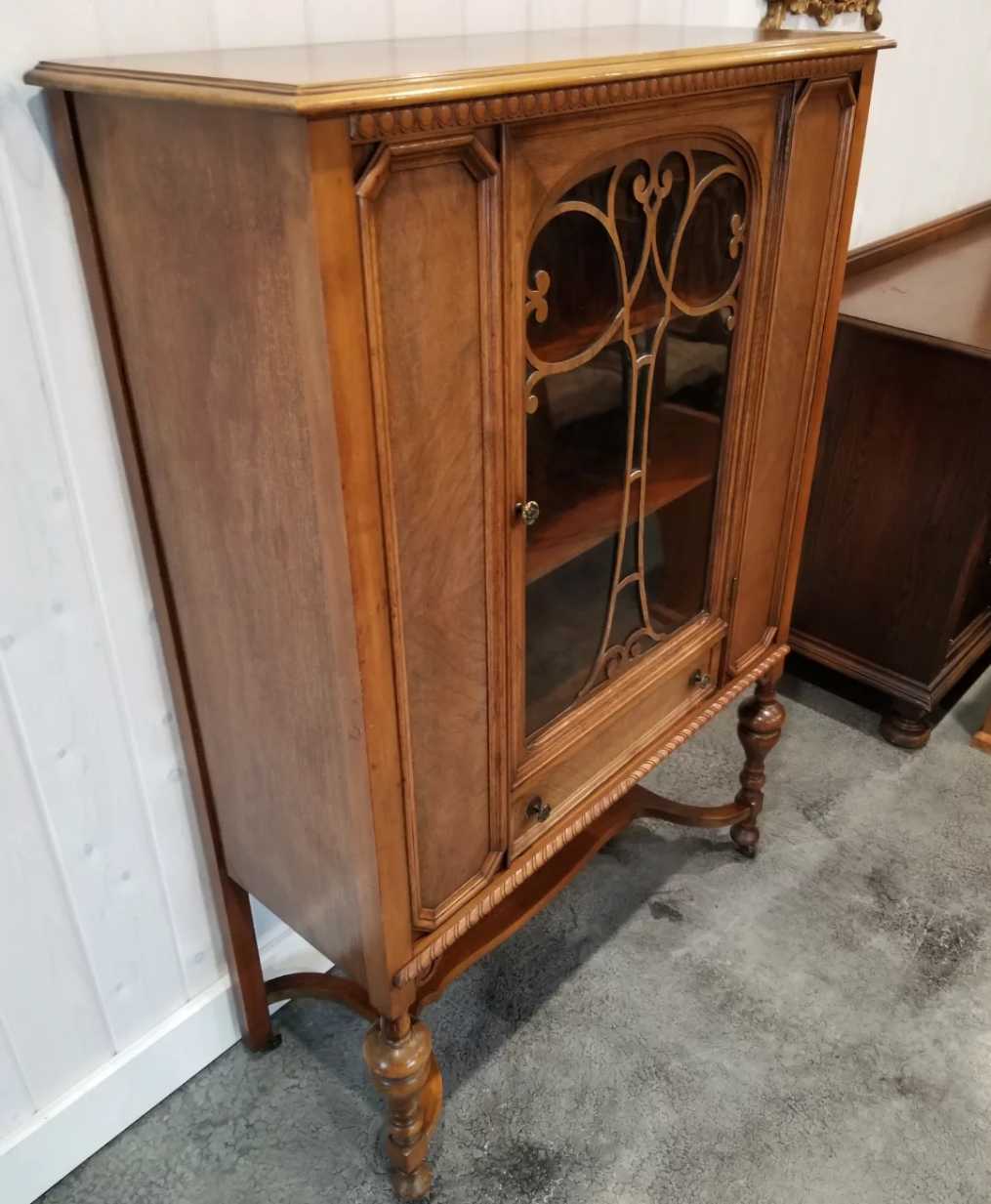 Antique Knechtel China Cabinet