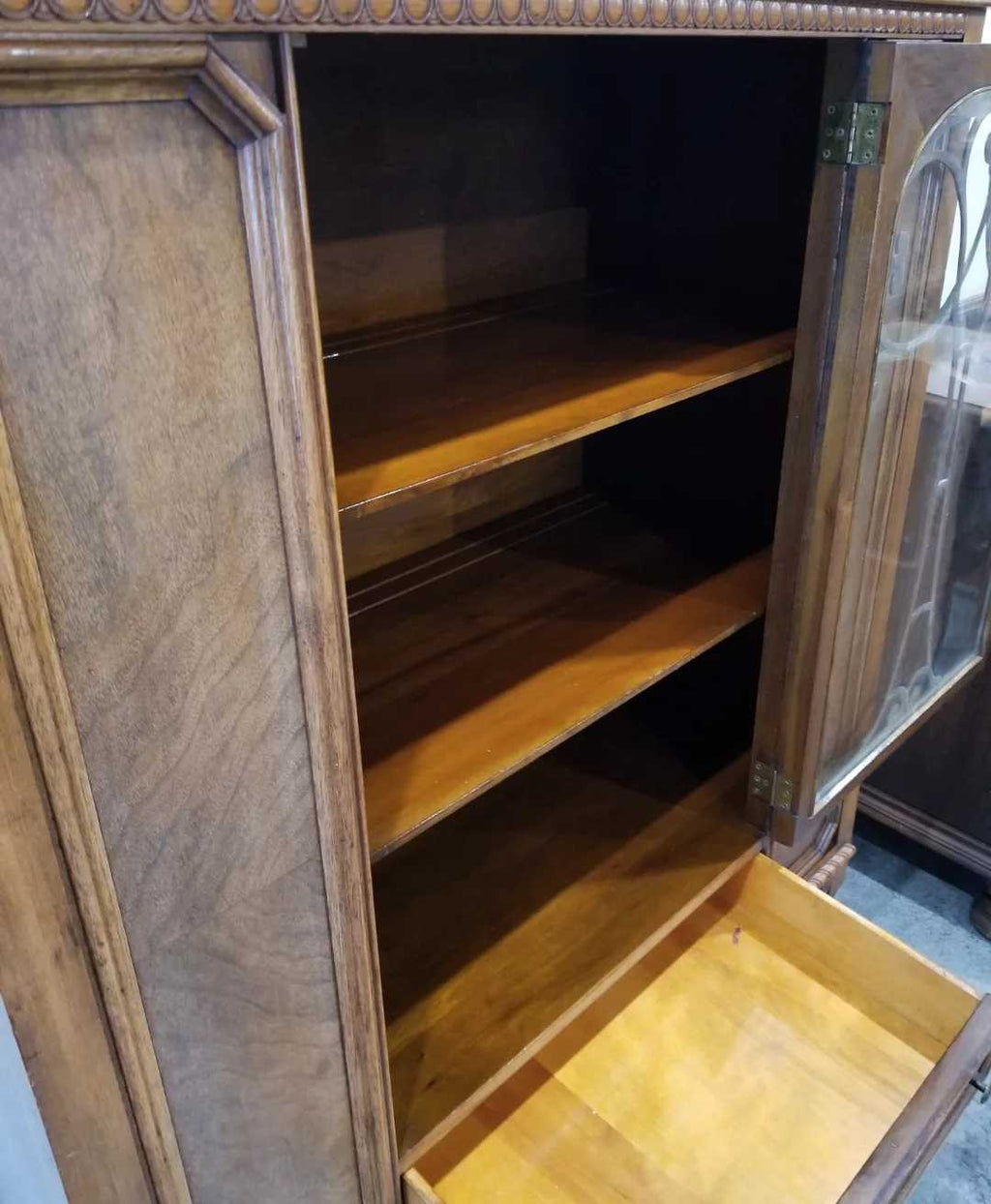 Antique Knechtel China Cabinet
