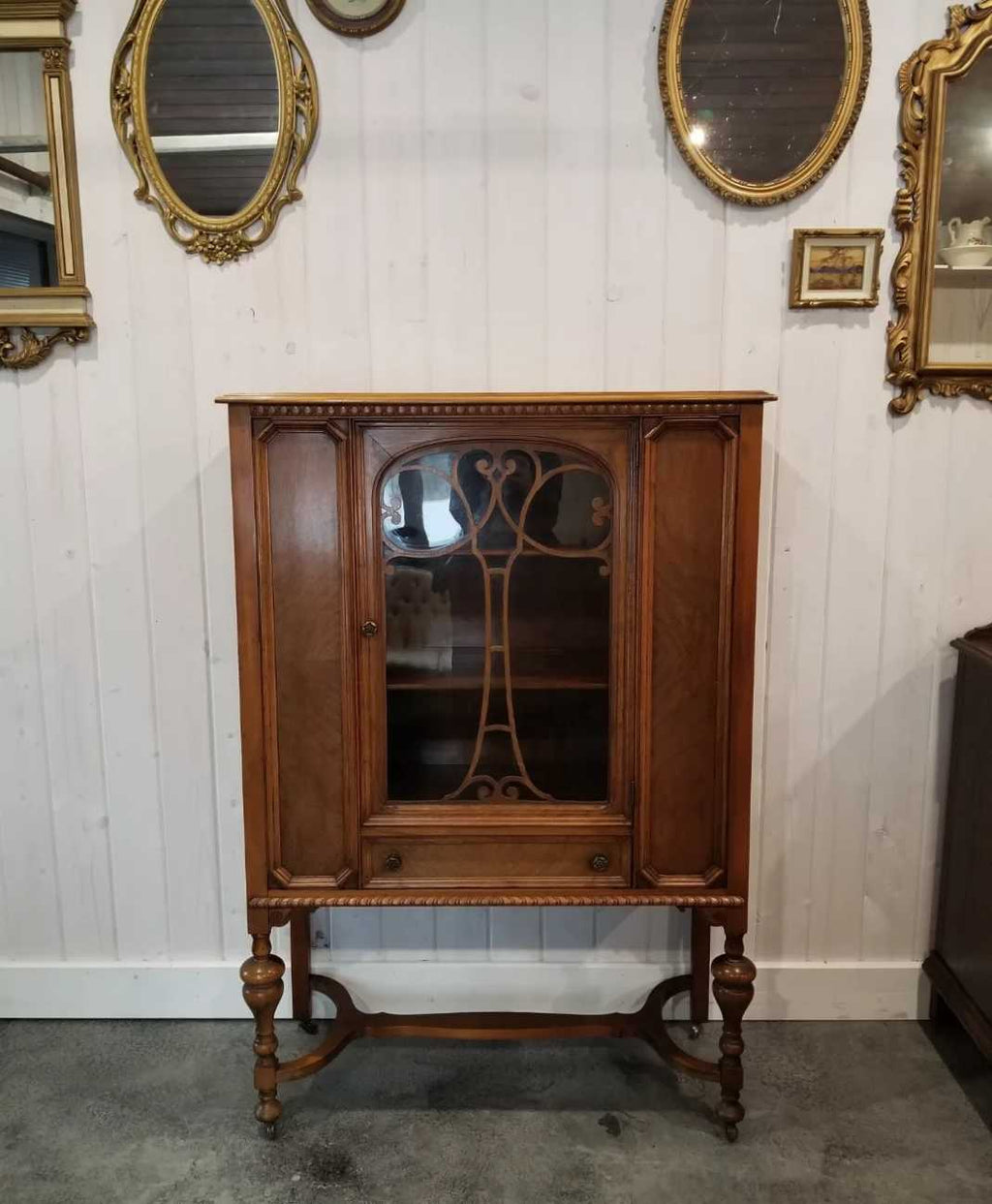 Antique Knechtel China Cabinet