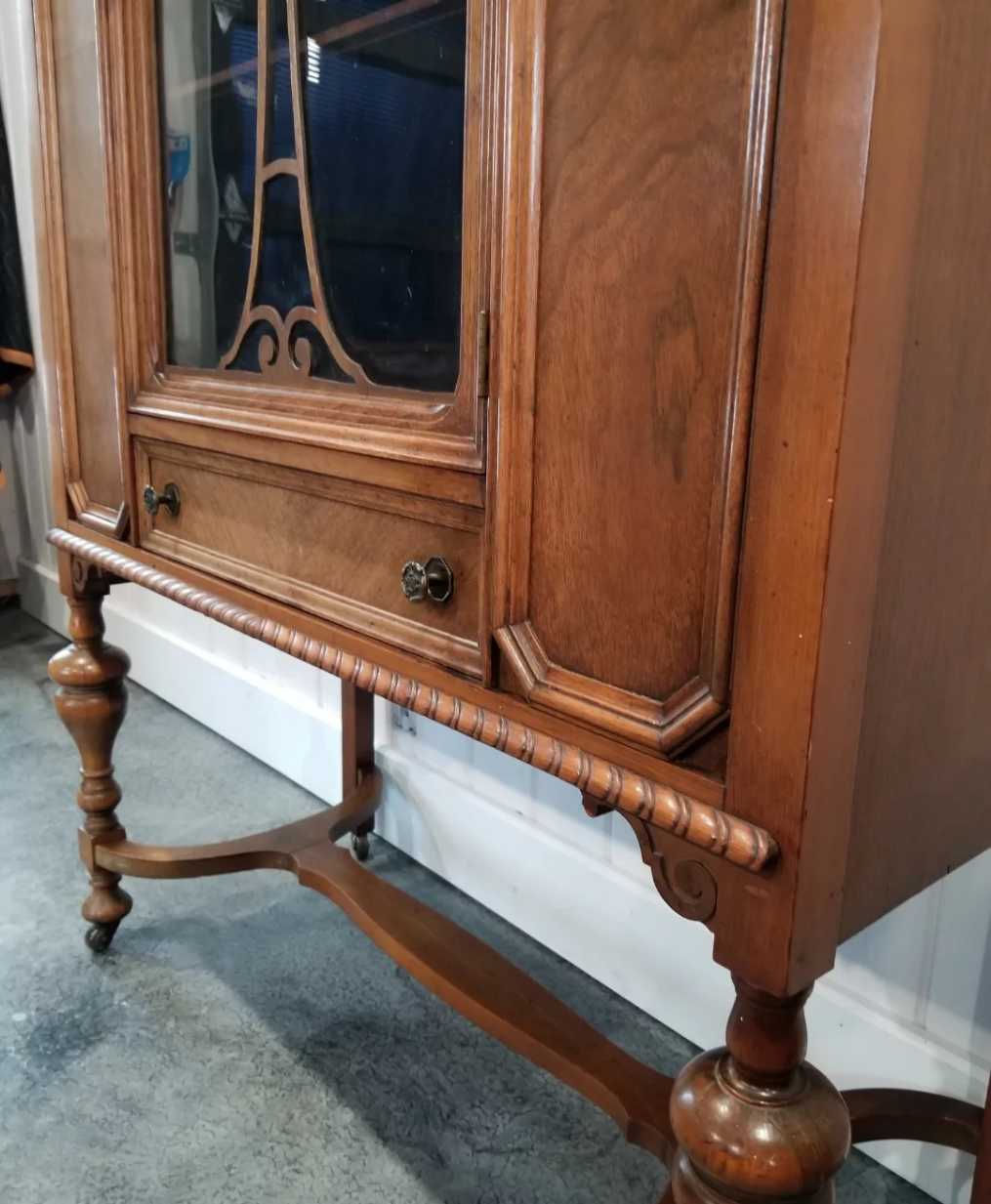 Antique Knechtel China Cabinet