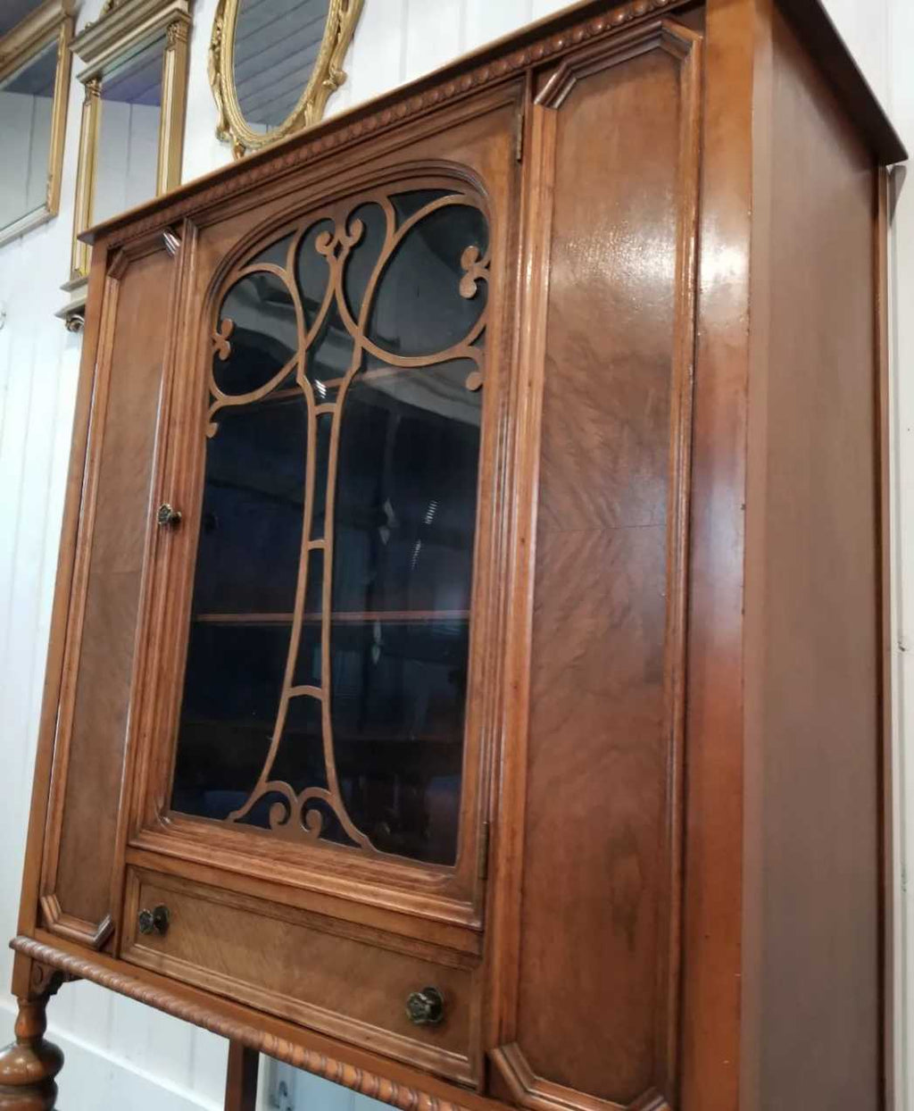 Antique Knechtel China Cabinet
