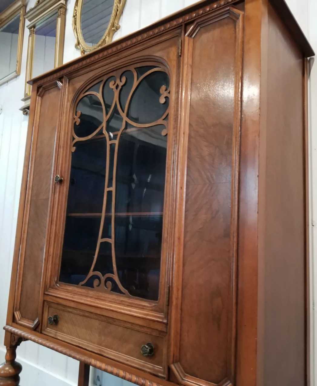 Antique Knechtel China Cabinet