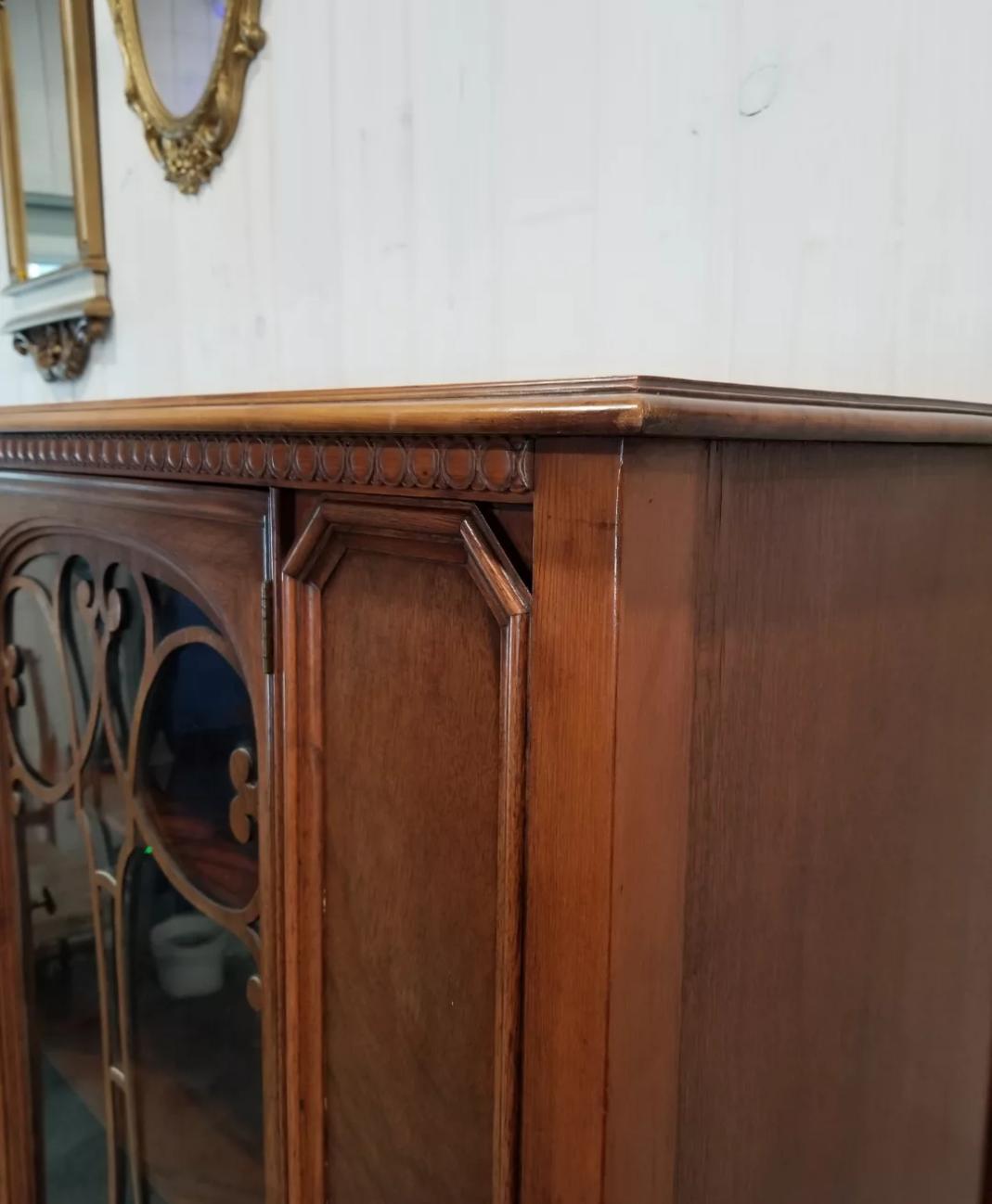 Antique Knechtel China Cabinet