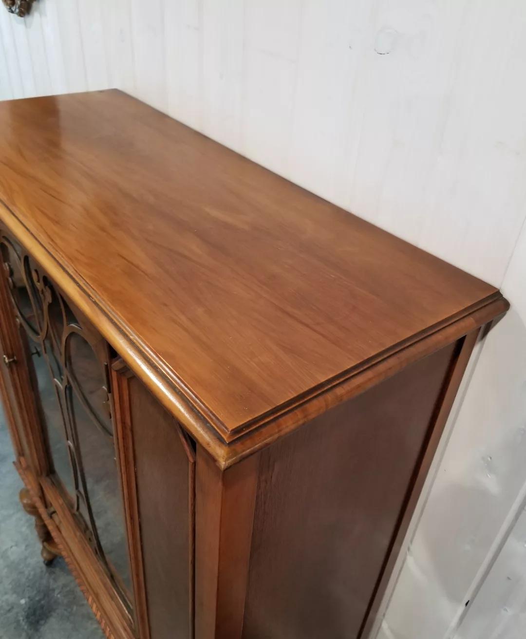 Antique Knechtel China Cabinet