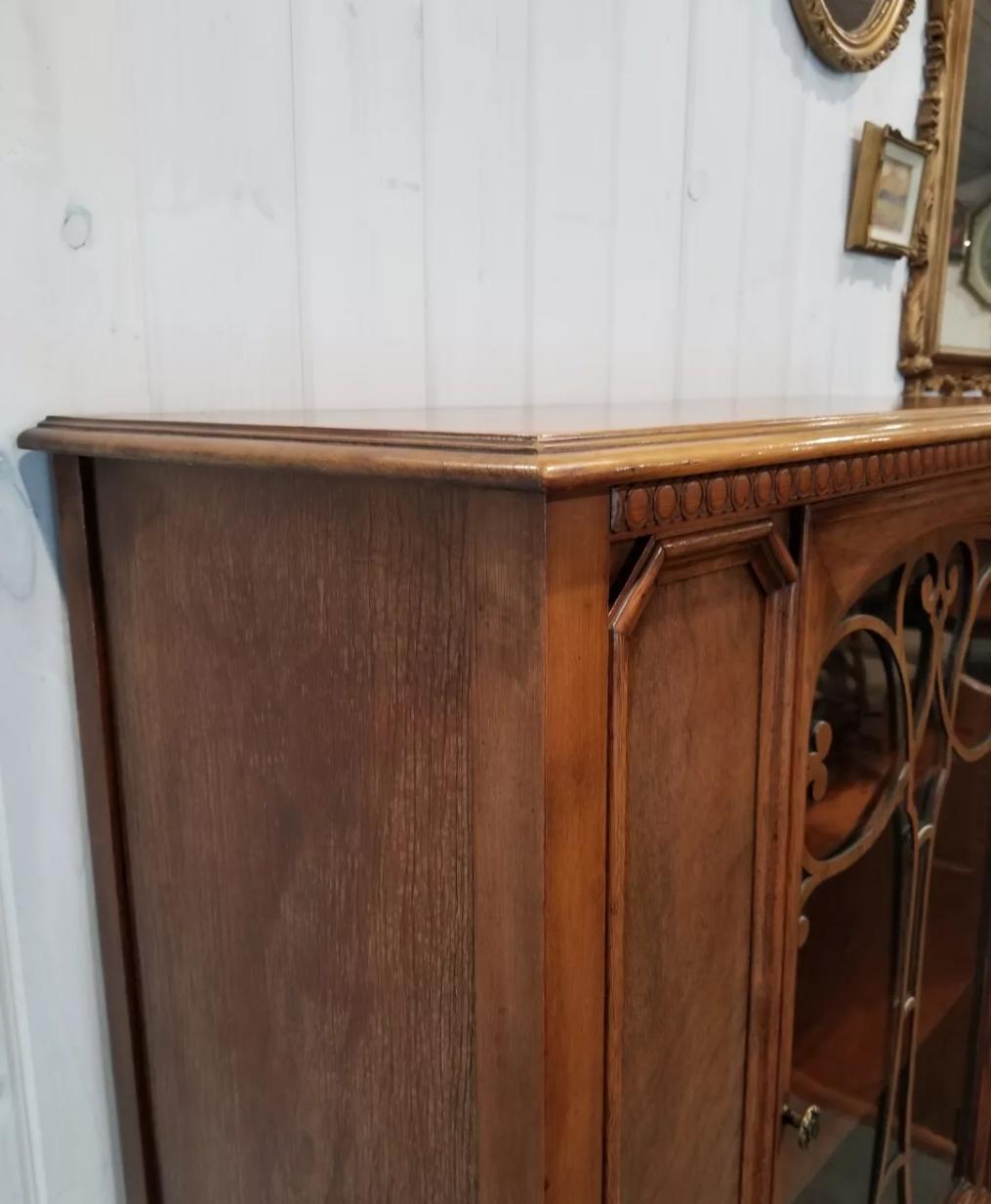 Antique Knechtel China Cabinet