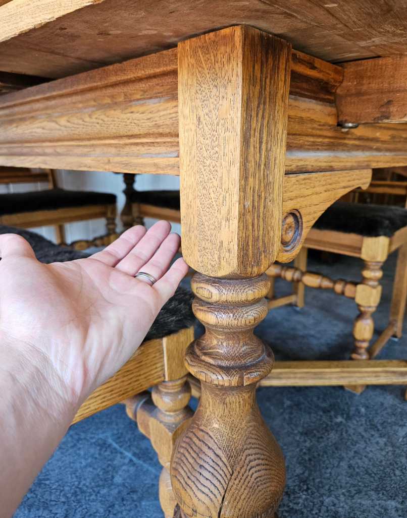 Dining Table with 6 Chairs