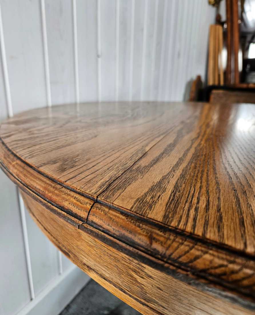Dragon Carved Pedestal Table