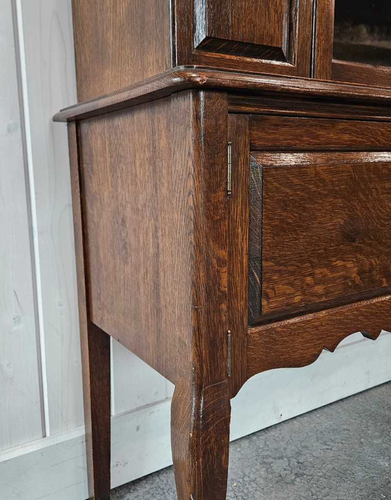 Oak Display Cabinet