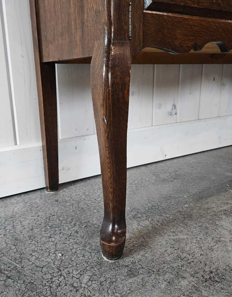 Oak Display Cabinet