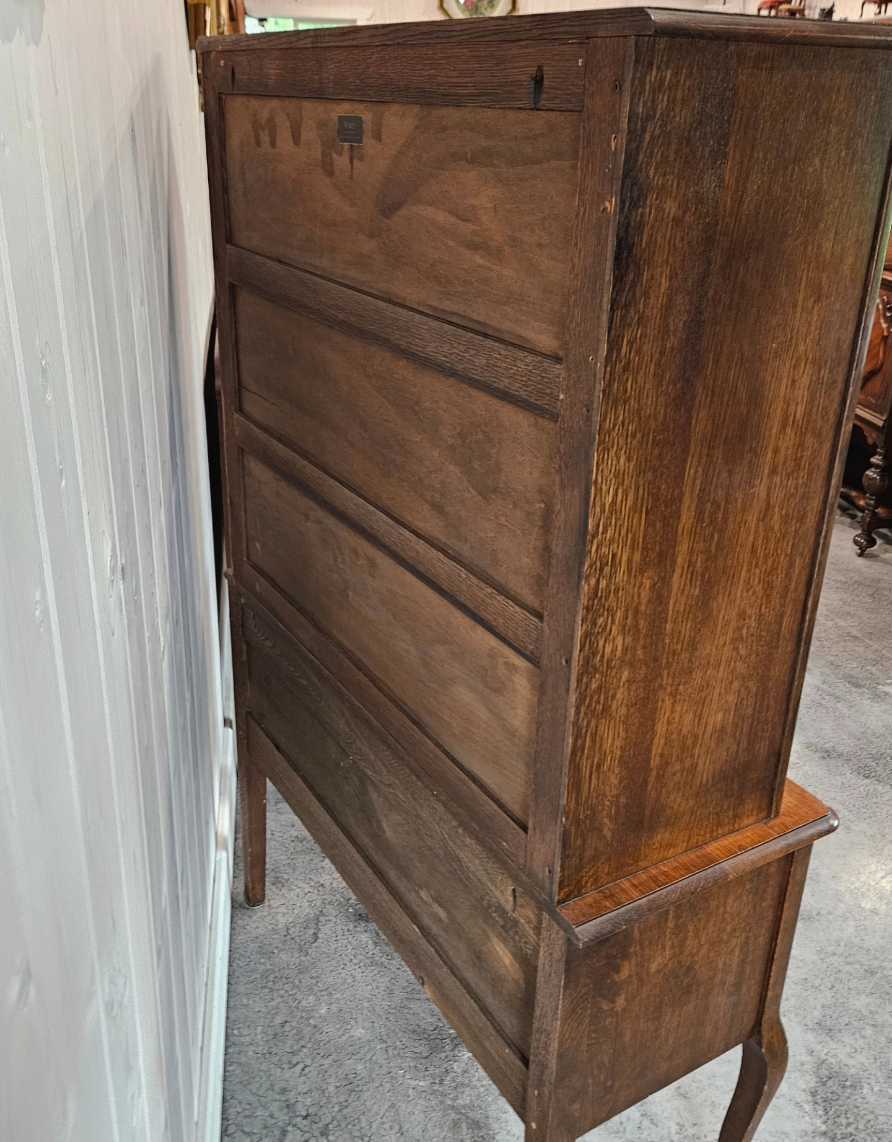 Oak Display Cabinet