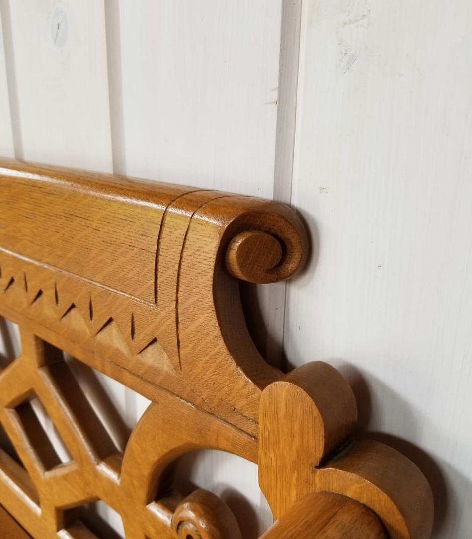 Oak Entrance Bench