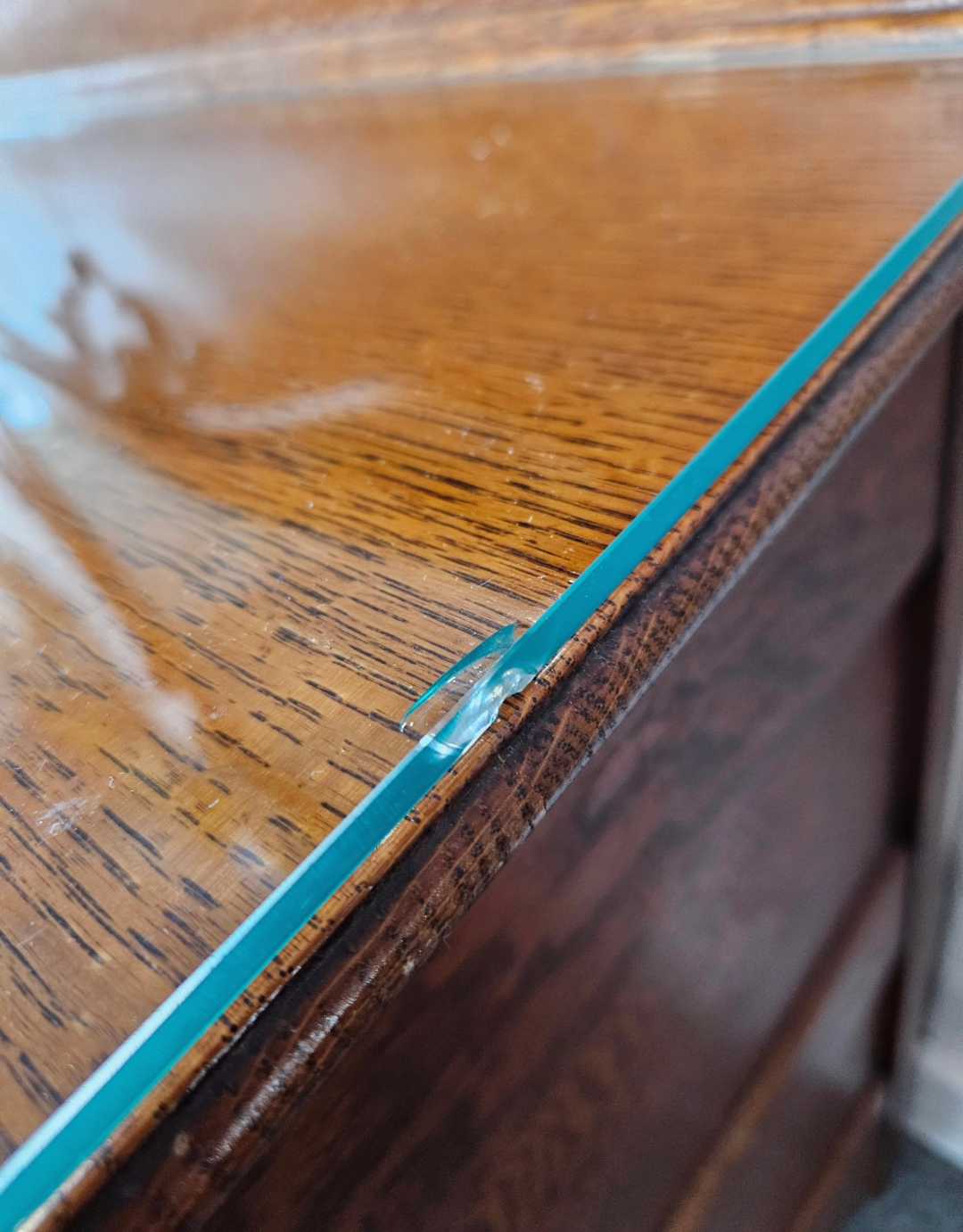 Oak Dresser with Mirror