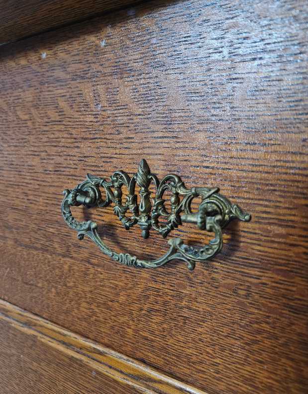 Oak Dresser with Mirror