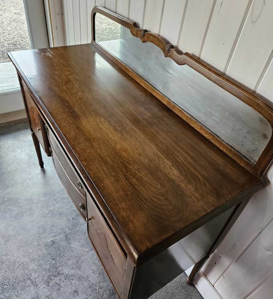Buffet Cabinet with Mirror