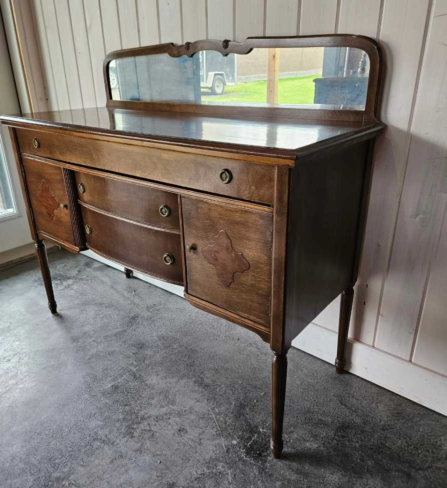 Buffet Cabinet with Mirror