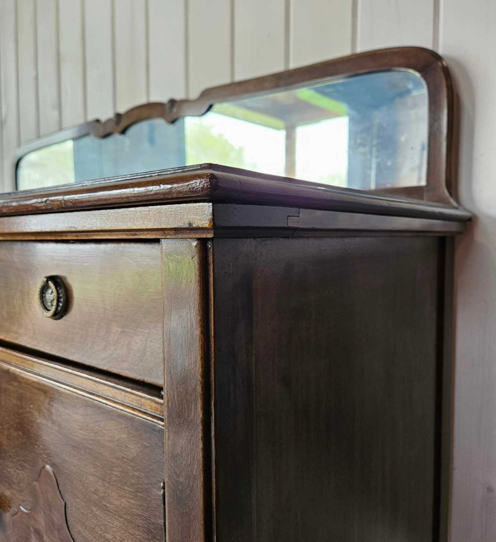 Buffet Cabinet with Mirror