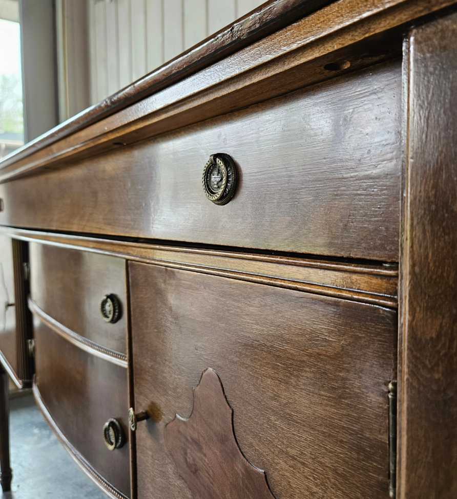 Buffet Cabinet with Mirror