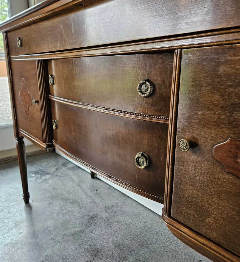 Buffet Cabinet with Mirror