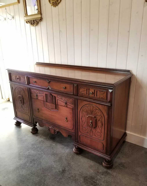 Antique Buffet Cabinet